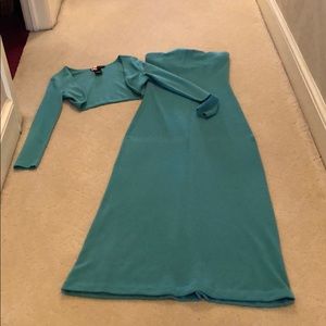 Ralph Lauren cashmere gown